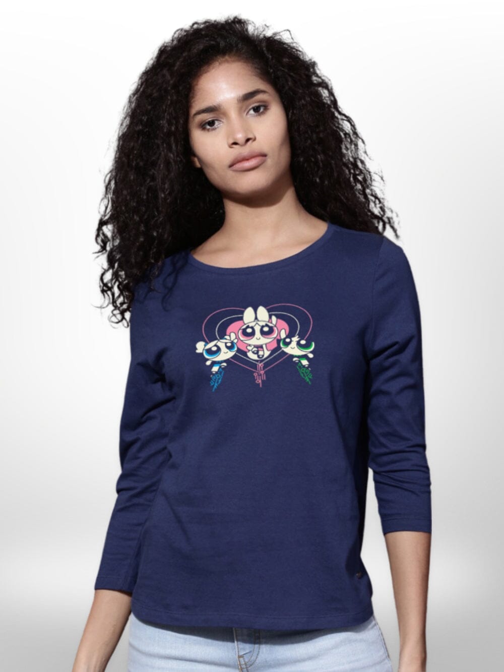 Powerpuff Girls Printed 4Quarter T-shirt Legacy Boutiques Legacy Boutiques