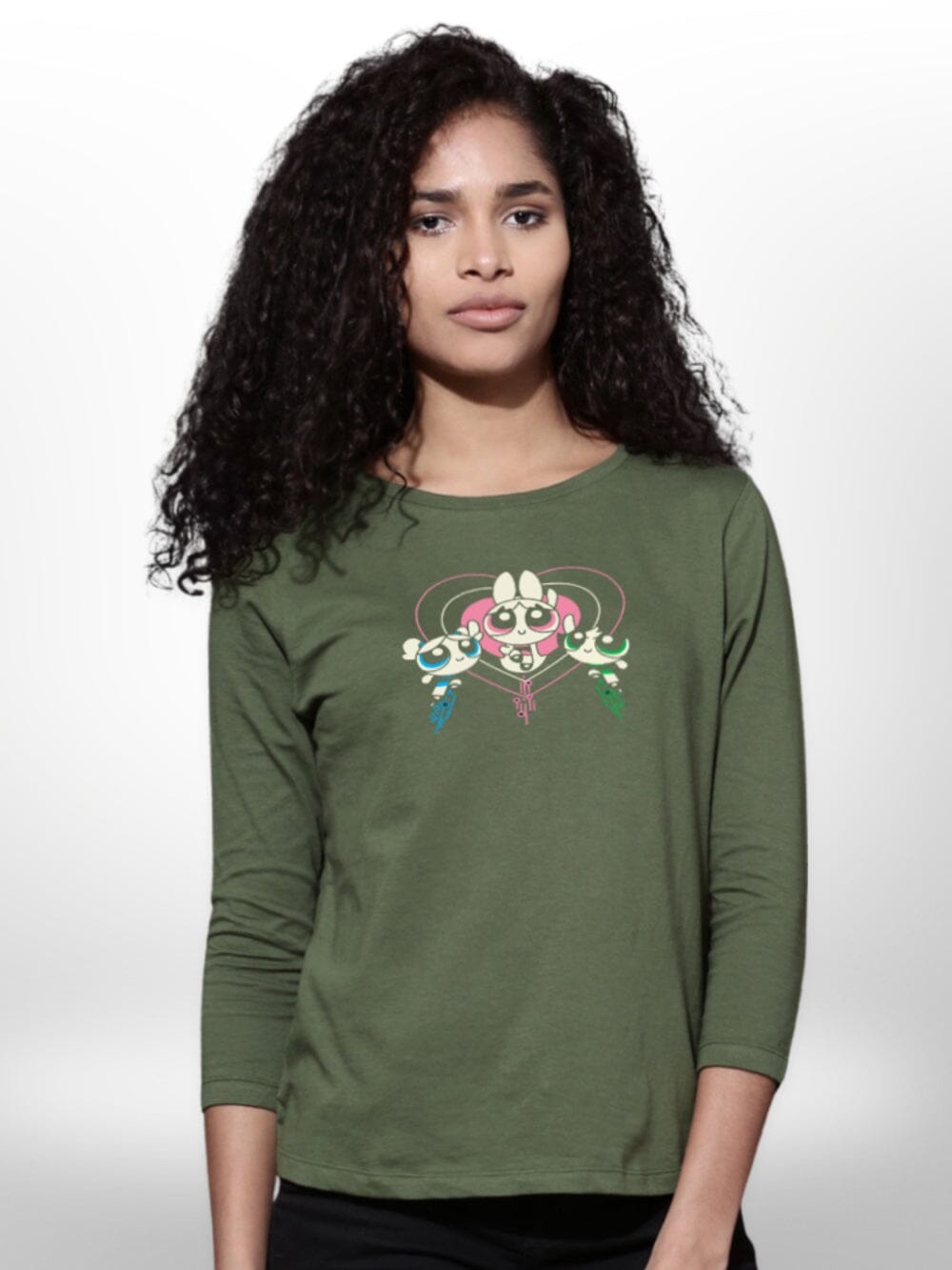 Powerpuff Girls Printed 4Quarter T-shirt Legacy Boutiques Legacy Boutiques