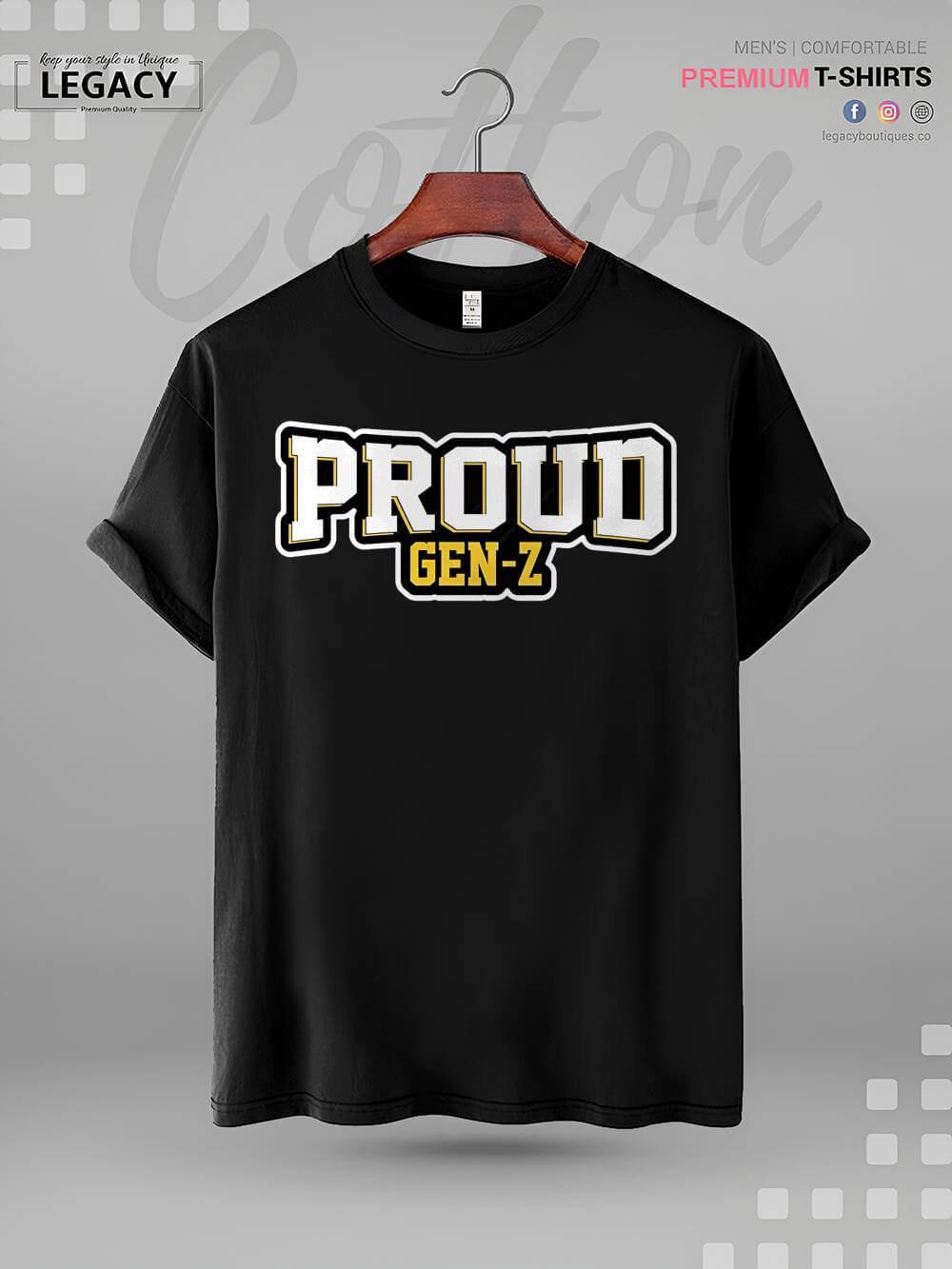 Proud To Be Gen Z Print Men&