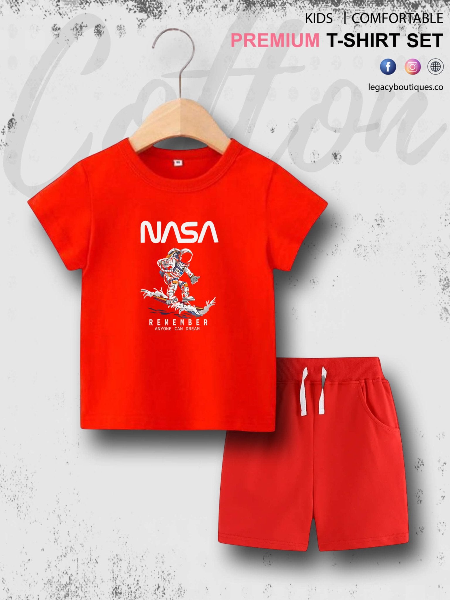 Remember Anyone Can Dream Printed Kids T-shirt Set For 6 Month To 6 Year Legacy Boutiques Legacy Boutiques