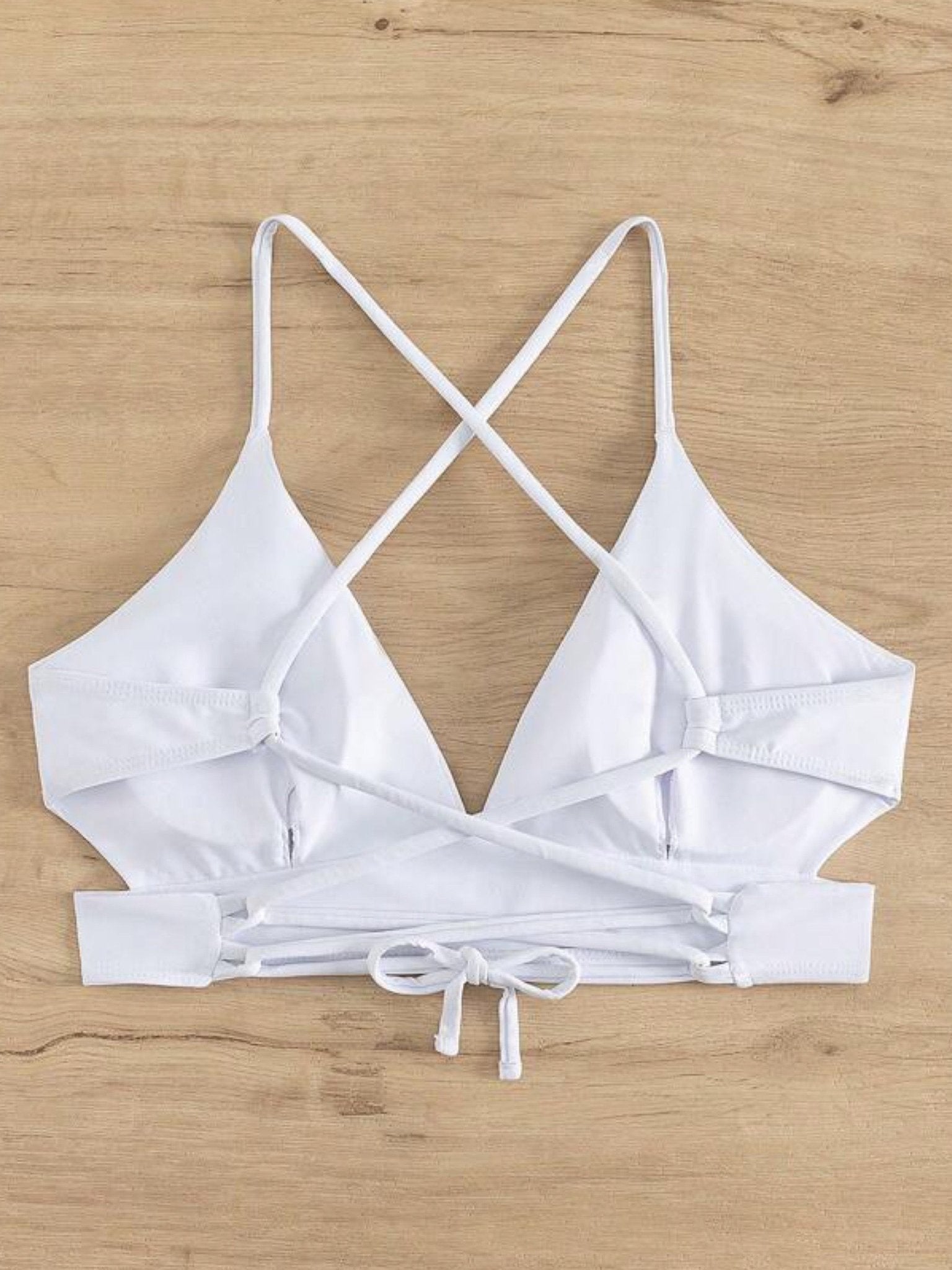 Removable Padding Basics Criss Cross Back Cut Out Top Legacy Boutiques Legacy Boutiques