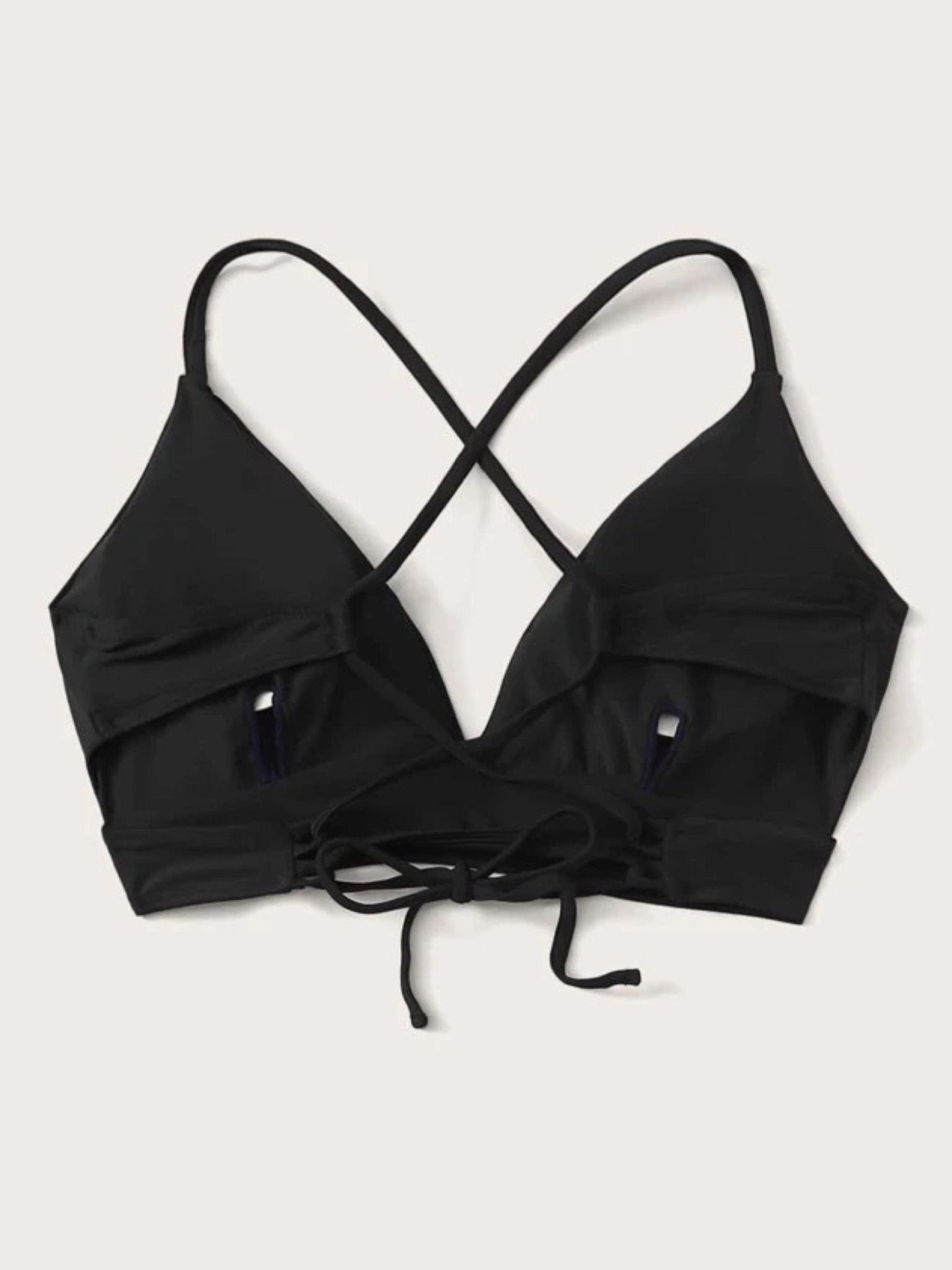 Removable Padding Basics Criss Cross Back Cut Out Top Legacy Boutiques Legacy Boutiques