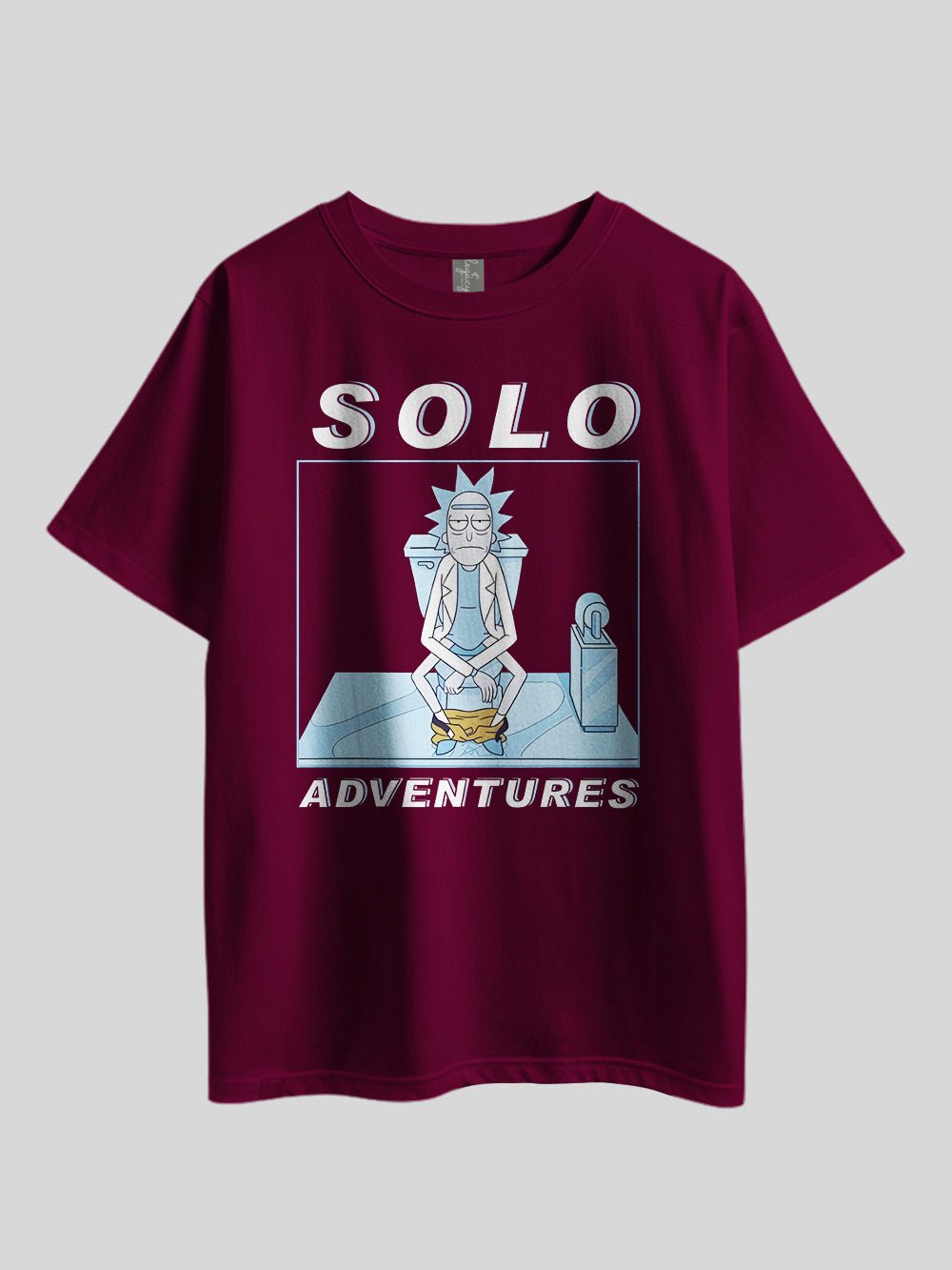 Rick And Morty SOLO ADVENTURES" Graphic Printed Drop Shoulder T-shirt Legacy Boutiques Dhaka Legacy Boutiques Legacy Boutiques