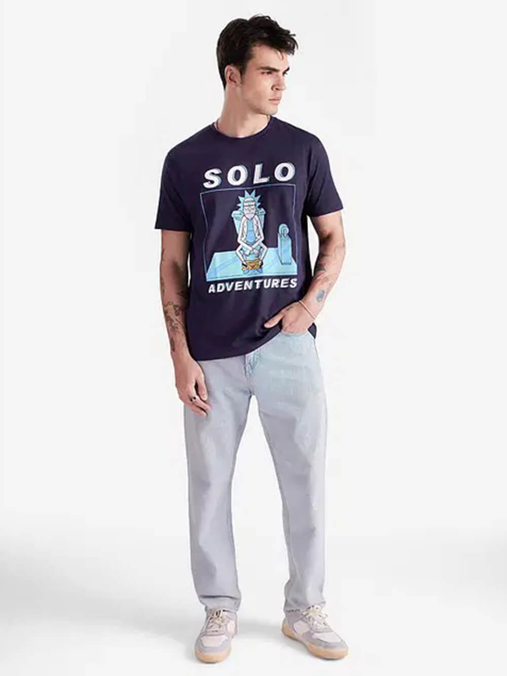 Rick and Morty Solo Adventures Print Men&