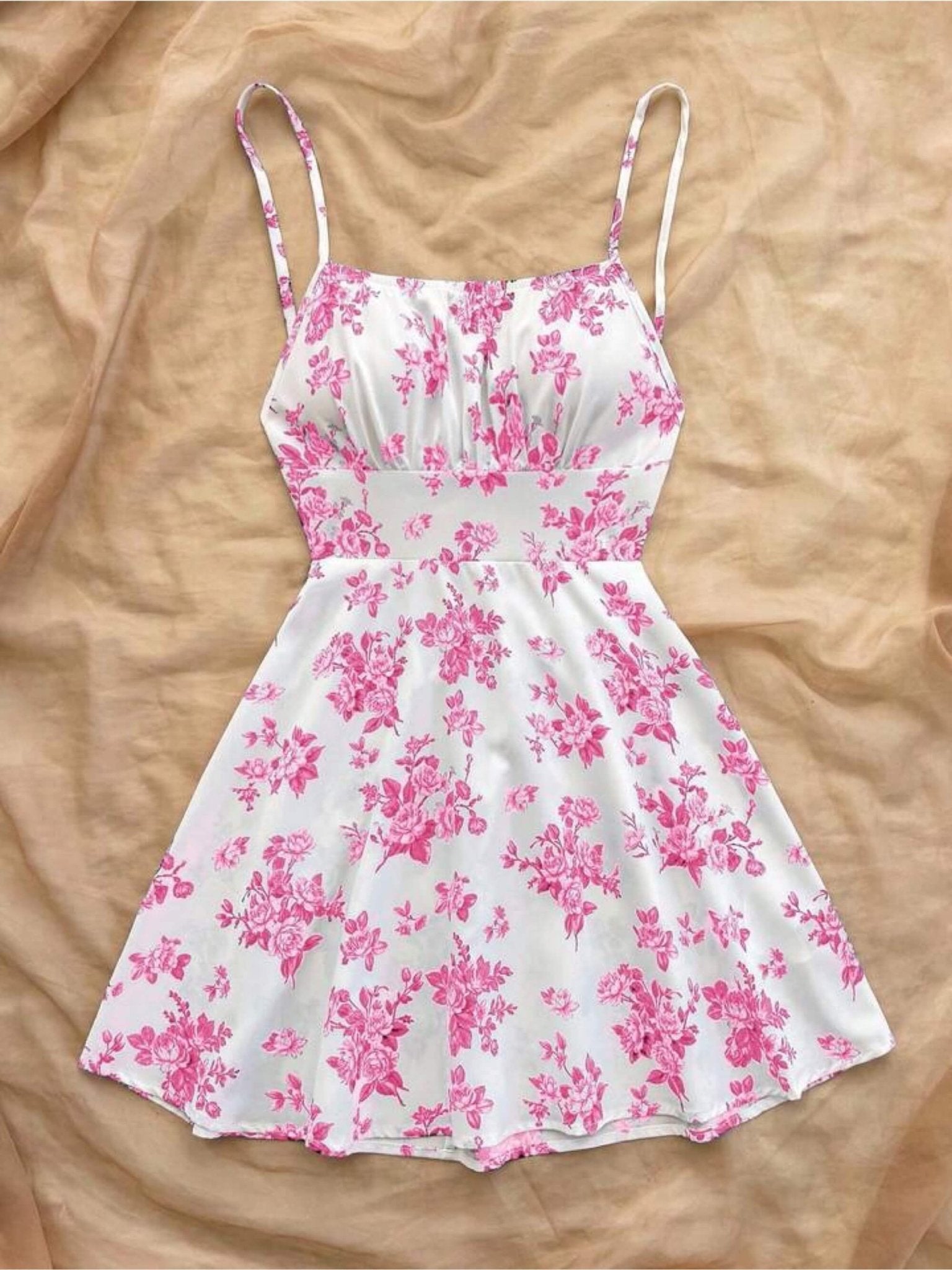 Ruby Red Floral Ruched Mini Dress - Sweetheart Bustier Cami Bodycon Legacy Boutiques Legacy Boutiques