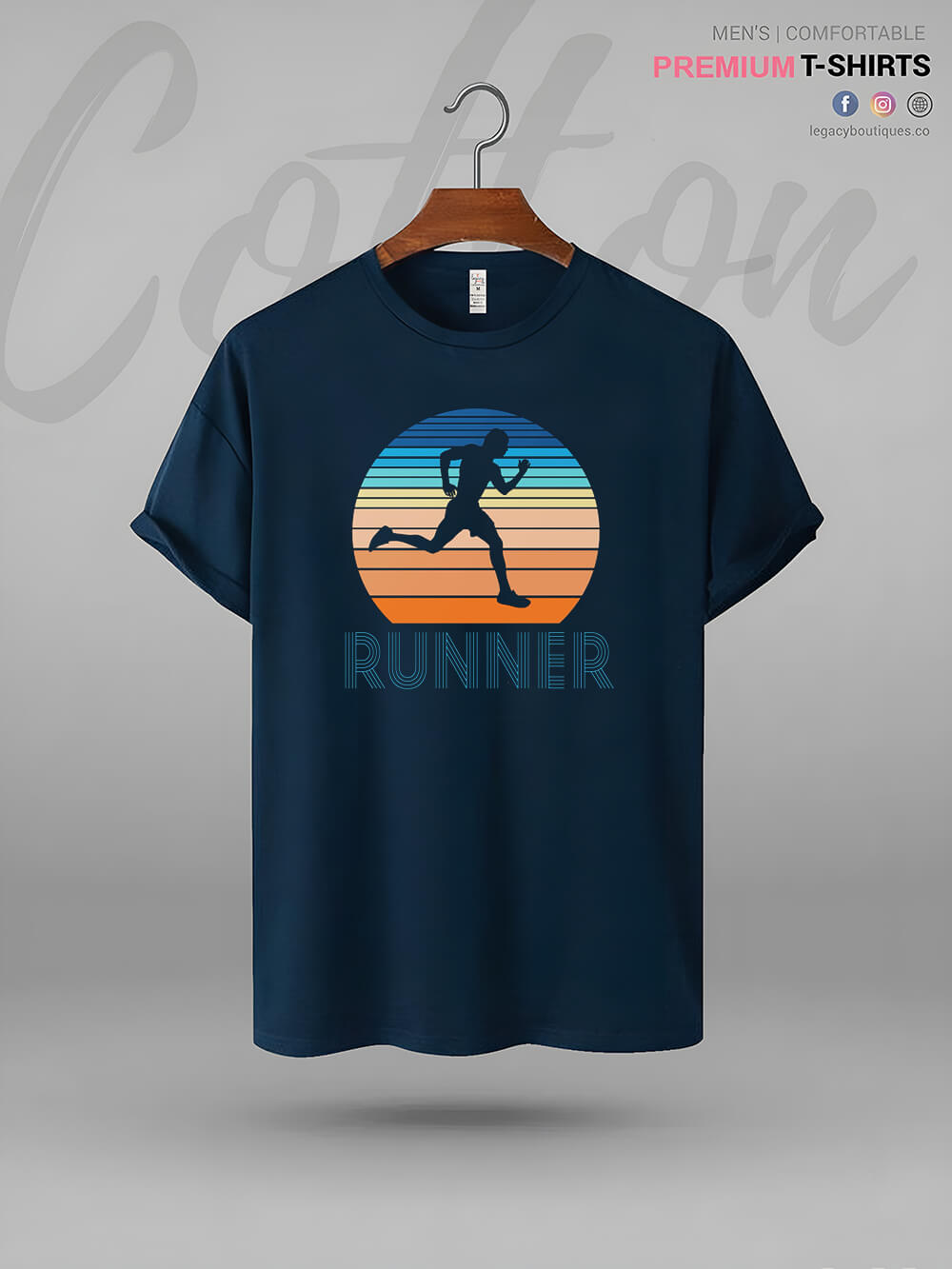 Runner Print Good Quality Mens XXXL Tshirt In Lowest Price Only In BD Legacy Boutiques Legacy Boutiques