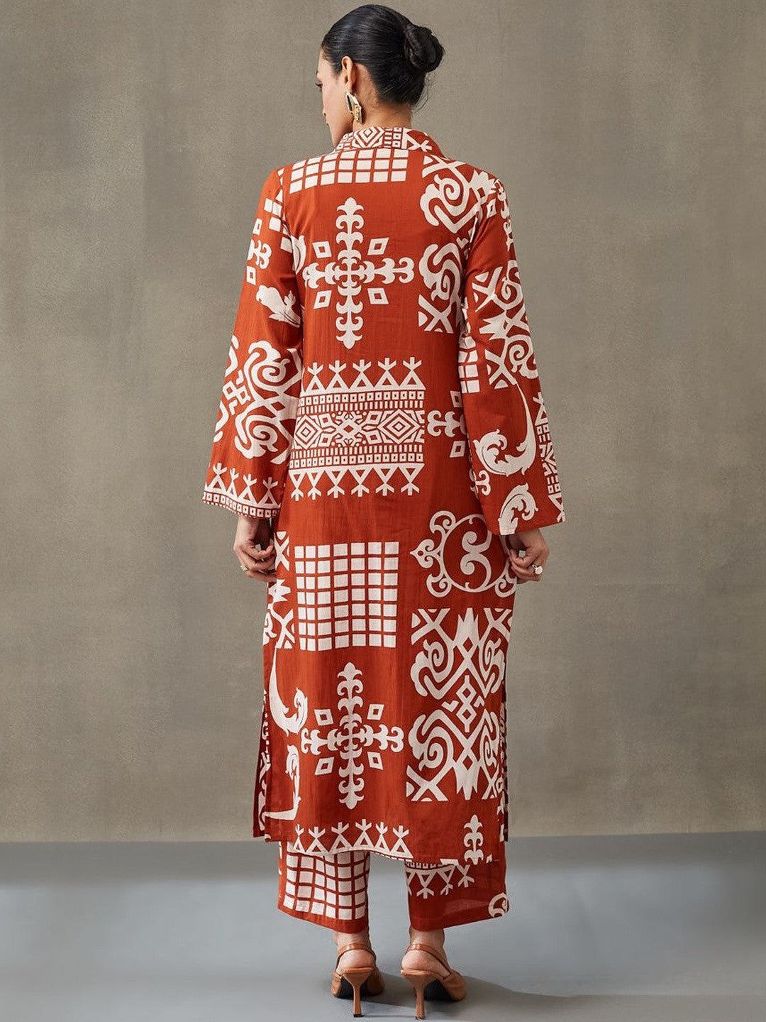 Rust Earth Geo Co - ord Set Legacy Boutiques Legacy Boutiques