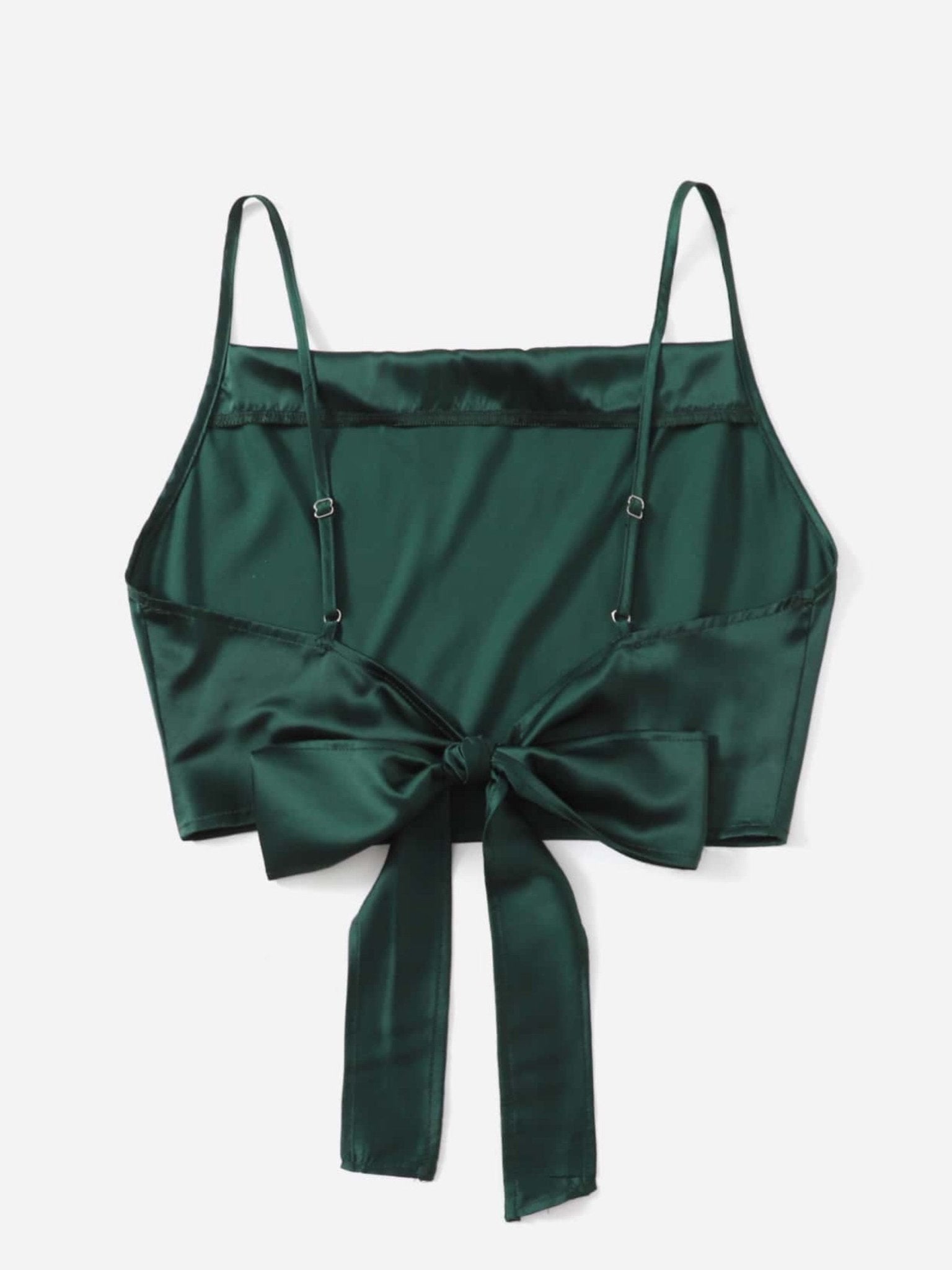 Solid backless crop top Legacy Boutiques Legacy Boutiques