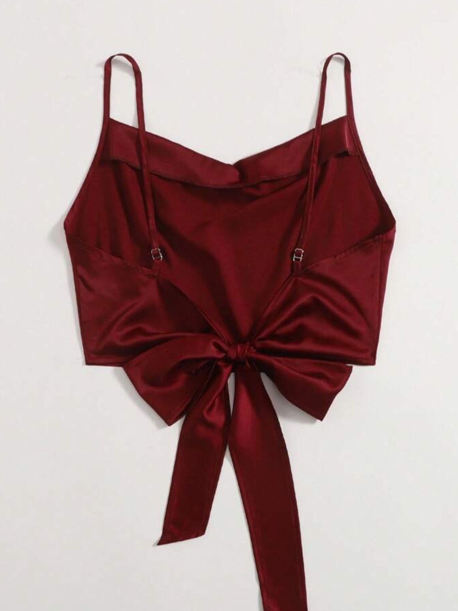 Solid backless crop top Legacy Boutiques Legacy Boutiques