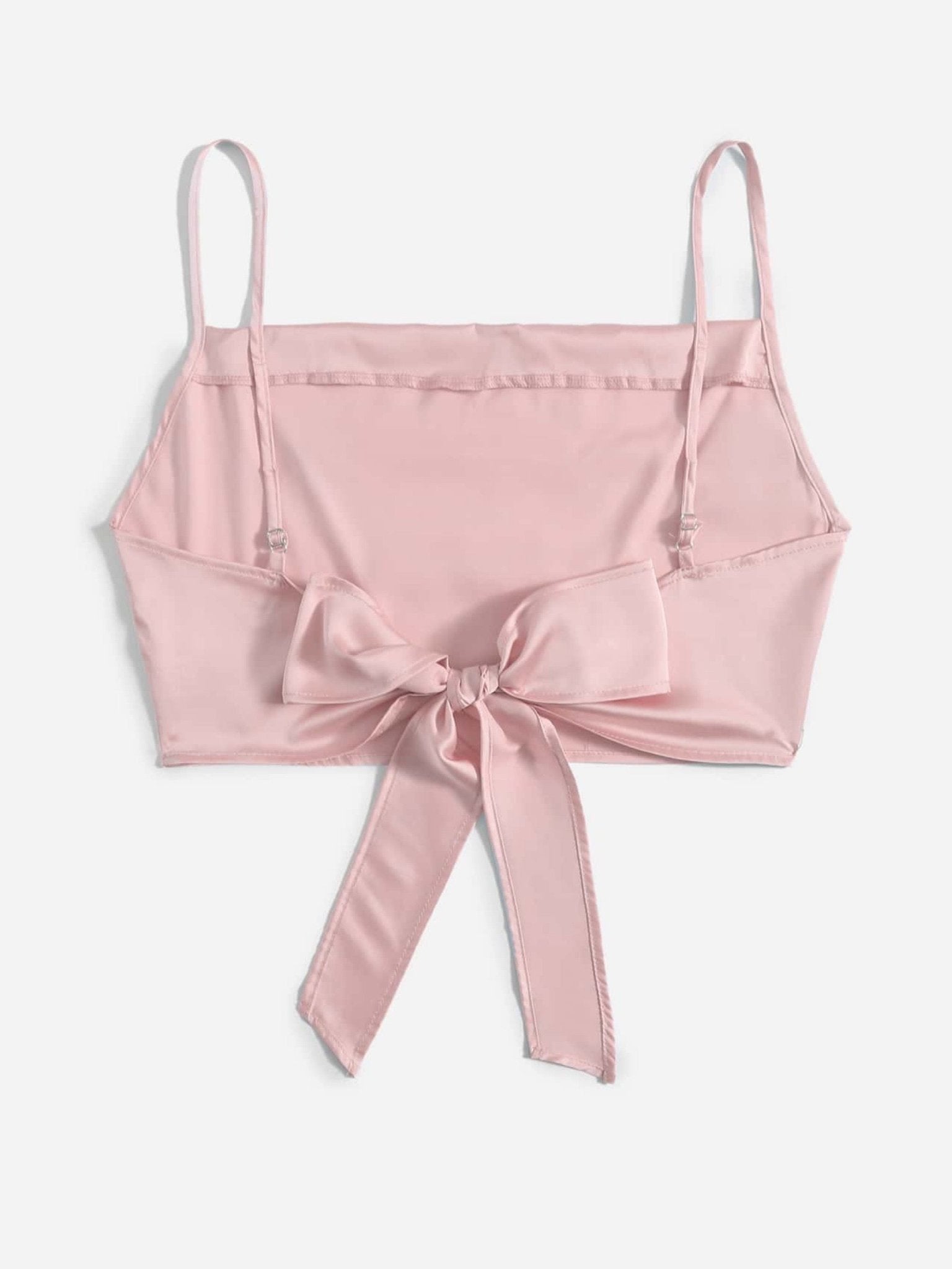 Solid backless crop top Legacy Boutiques Legacy Boutiques