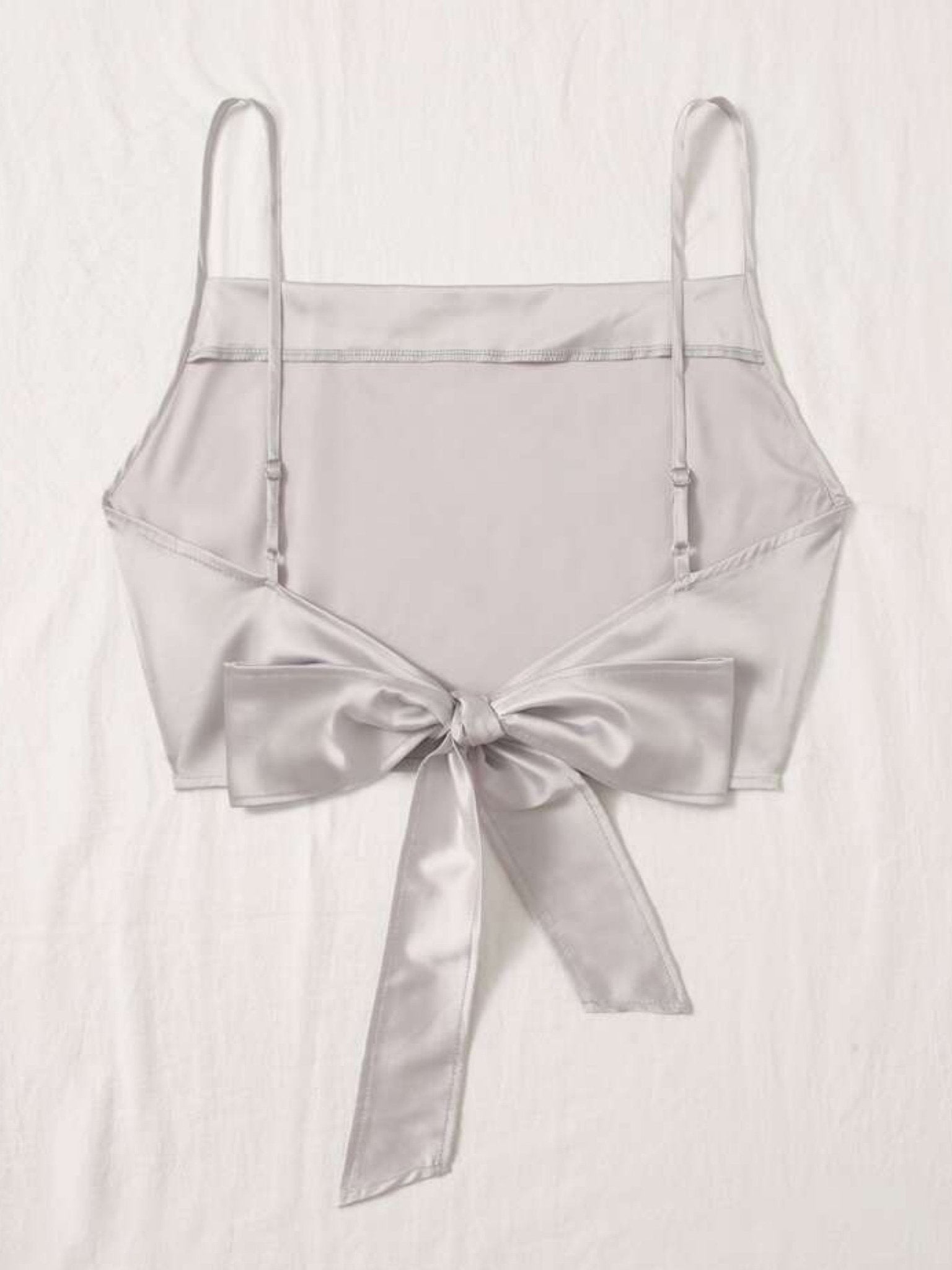 Solid backless crop top Legacy Boutiques Legacy Boutiques