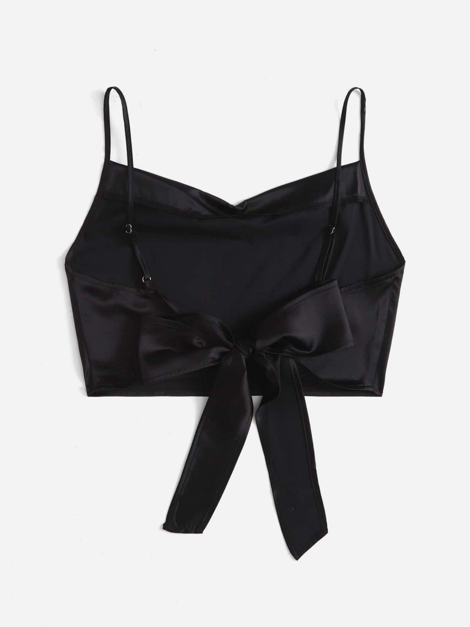 Solid backless crop top Legacy Boutiques Legacy Boutiques