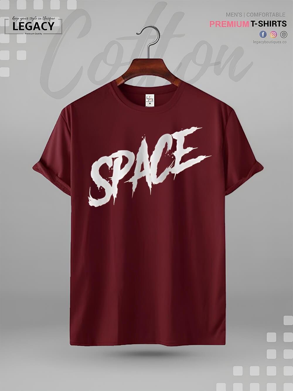 Space Printed Men&