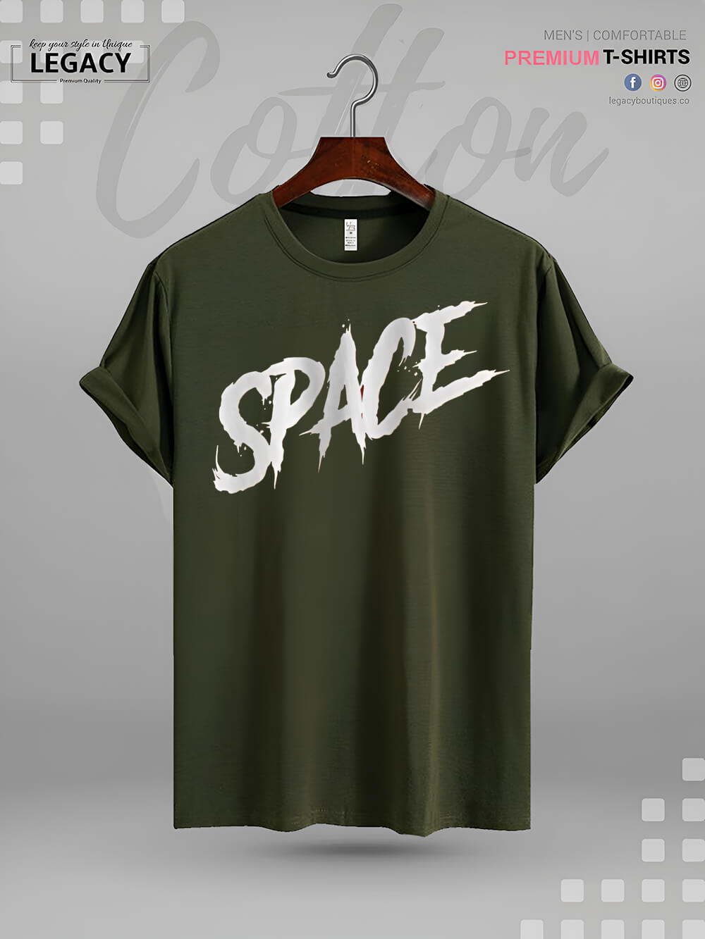 Space Printed Men&