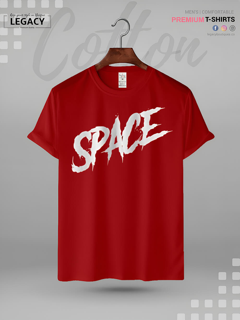 Space Printed Men&