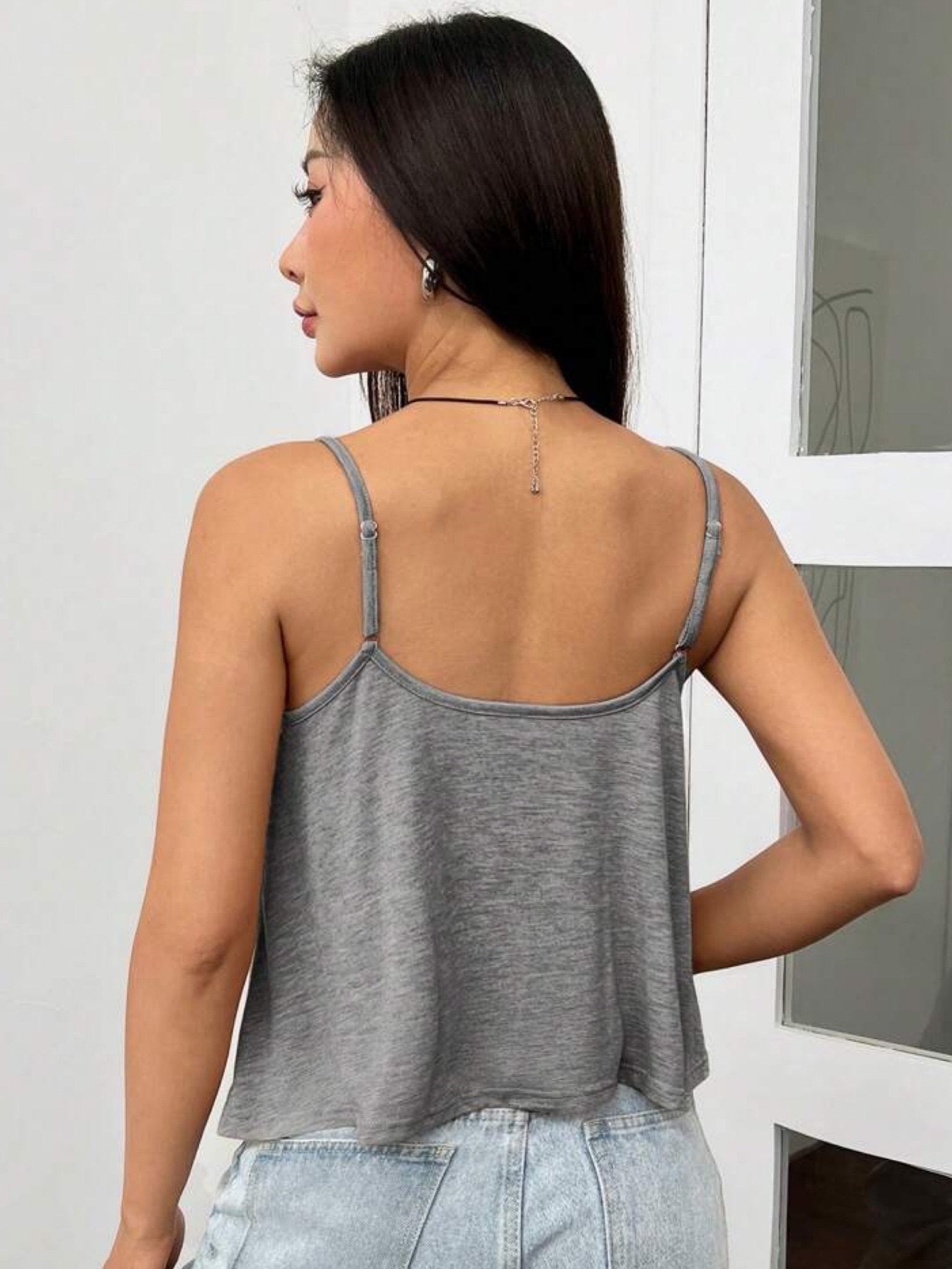 Spaghetti strap tank top summer wear best price Legacy Boutiques Legacy Boutiques