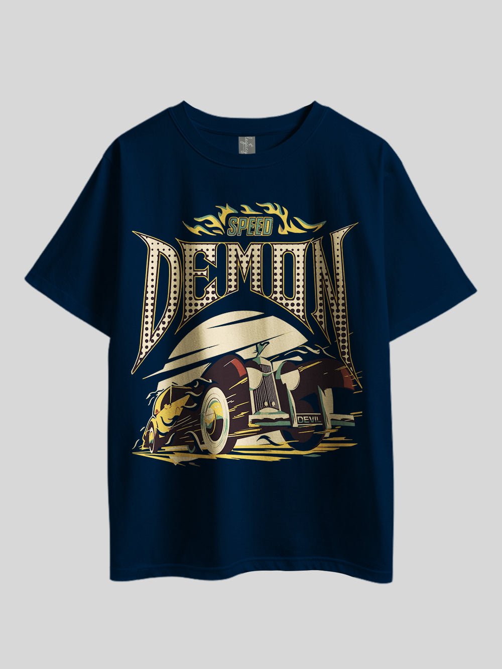 SPEED DEMON CAR Graphic Printed Drop Shoulder T-shirt Legacy Boutiques Bangladesh Legacy Boutiques Legacy Boutiques