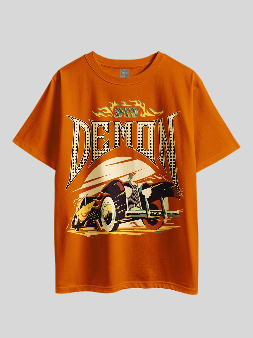 SPEED DEMON CAR Graphic Printed Drop Shoulder T-shirt Legacy Boutiques Bangladesh Legacy Boutiques Legacy Boutiques