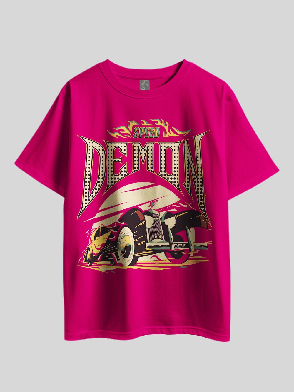 SPEED DEMON CAR Graphic Printed Drop Shoulder T-shirt Legacy Boutiques Bangladesh Legacy Boutiques Legacy Boutiques