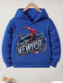 SpiderMan In Newyork Printed Casual Kids Hoodie For Boys And Girls Legacy Boutiques Dhaka Legacy Boutiques Legacy Boutiques