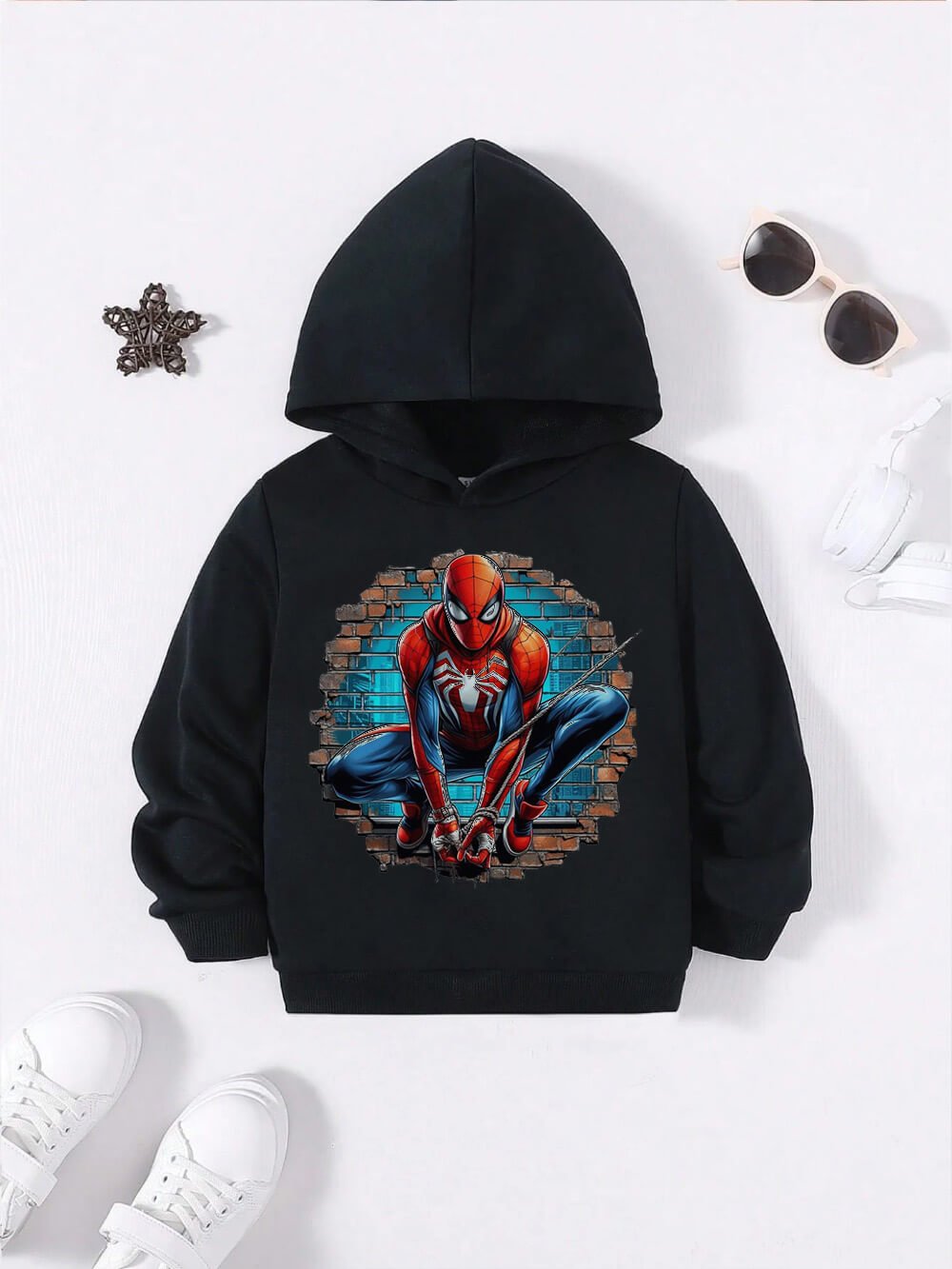 SPIDERMAN Printed Casual Kids Hoodie For Boys And Girls Legacy Boutiques Bangladesh Legacy Boutiques Legacy Boutiques