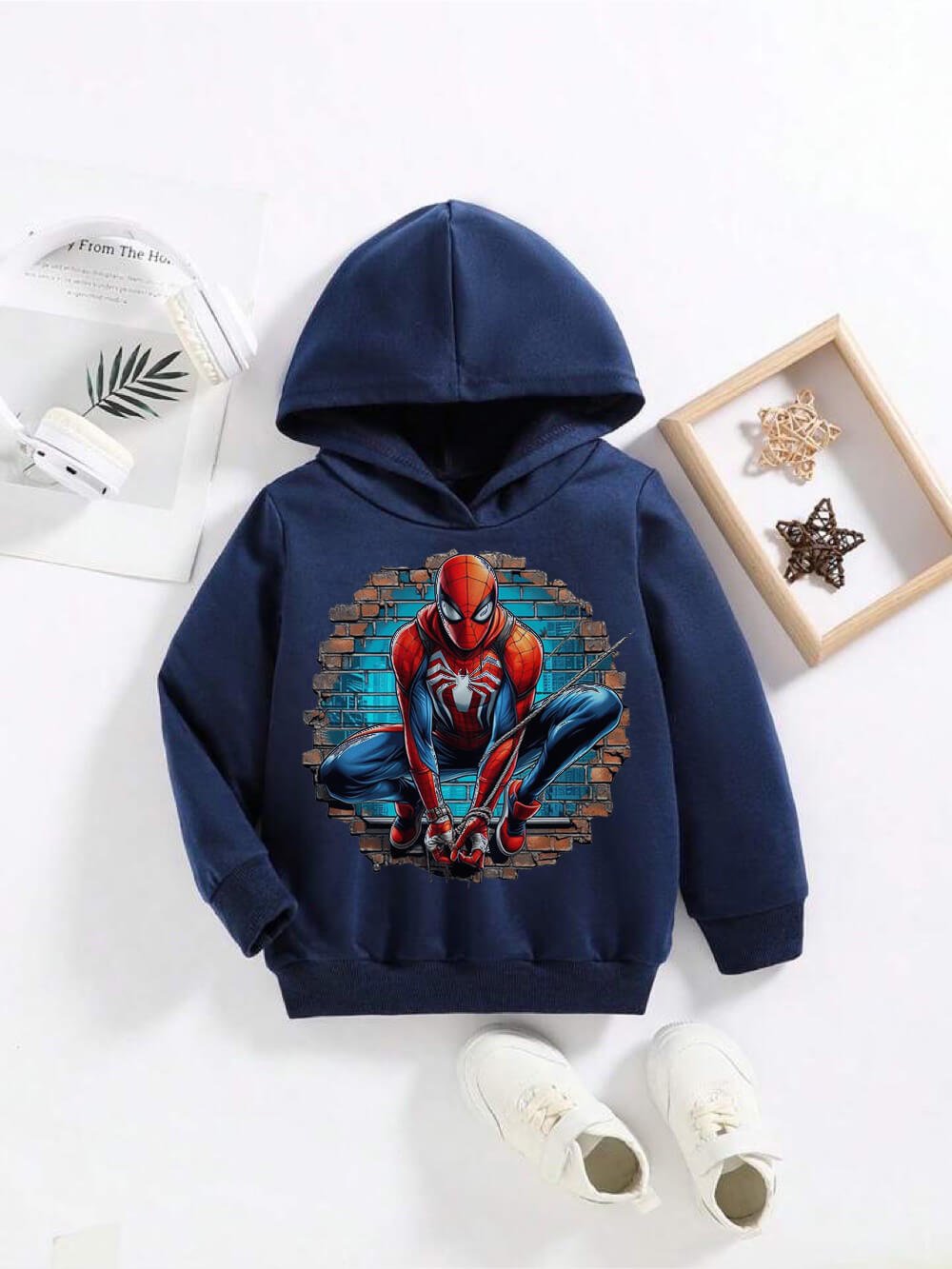 SPIDERMAN Printed Casual Kids Hoodie For Boys And Girls Legacy Boutiques Bangladesh Legacy Boutiques Legacy Boutiques