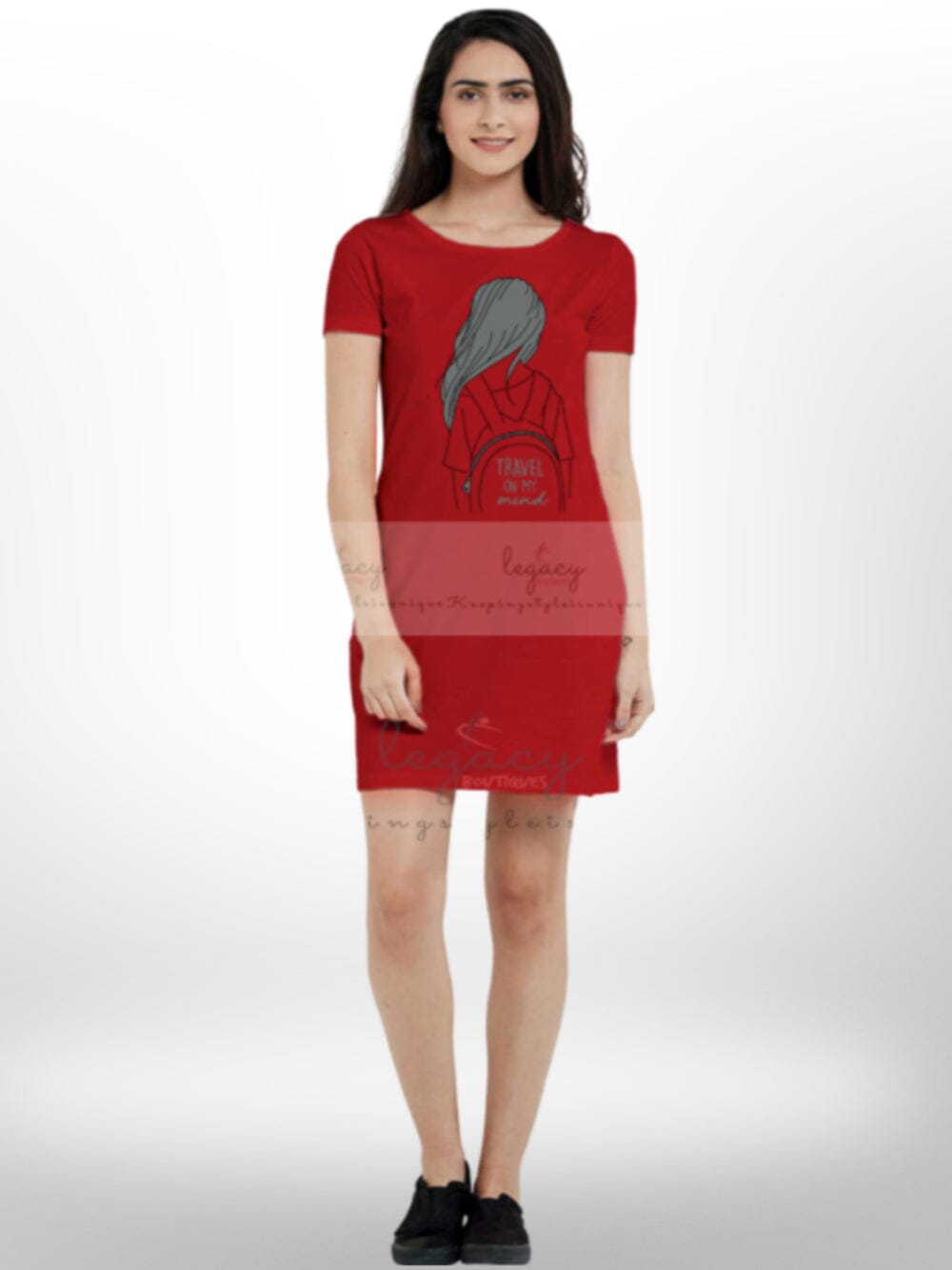 Stylish Comfortably Use For Home Long T-shirt For Women&