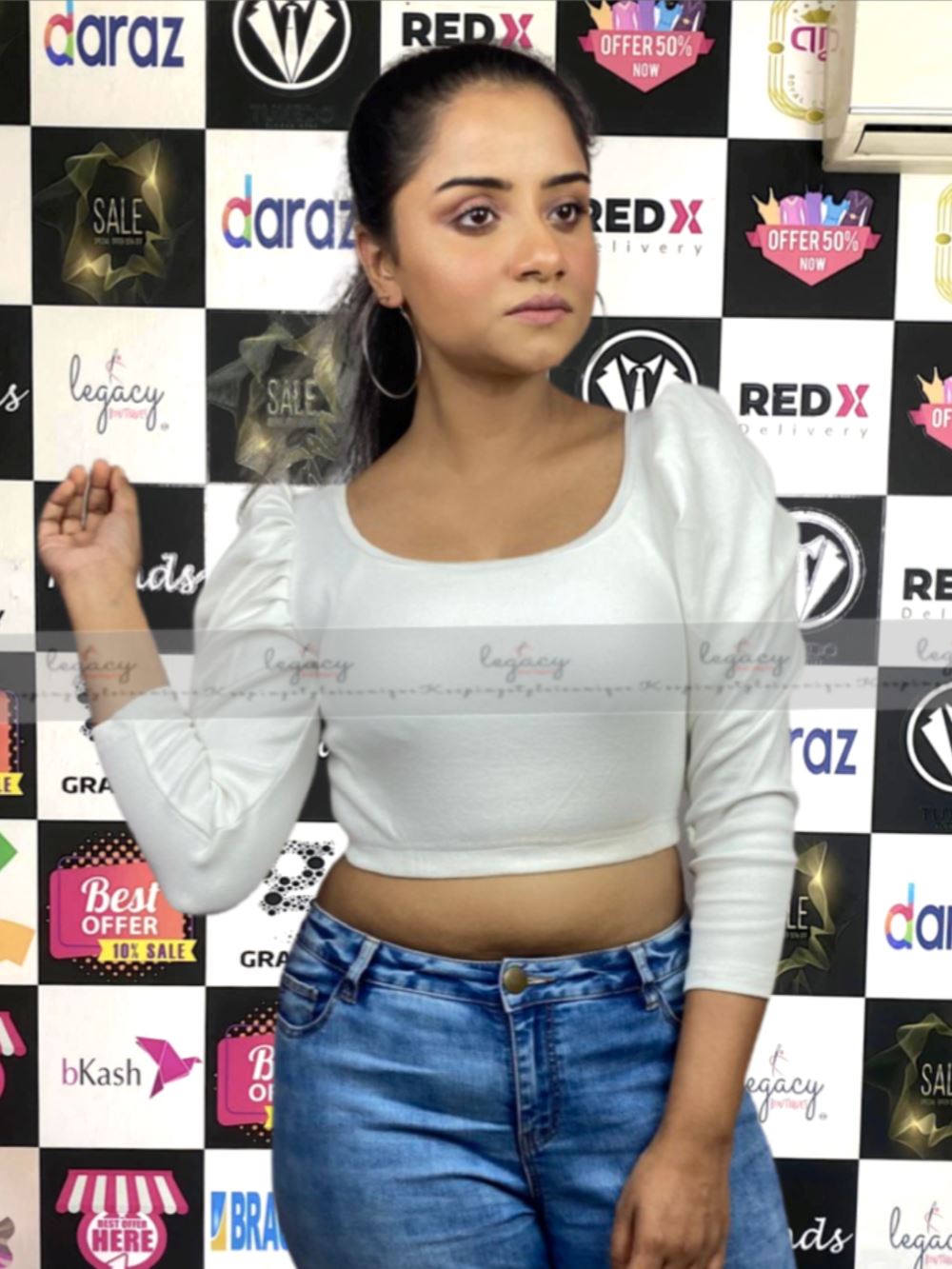 Stylish Flappy Full Sleeve Blouse Legacy Boutiques Legacy Boutiques