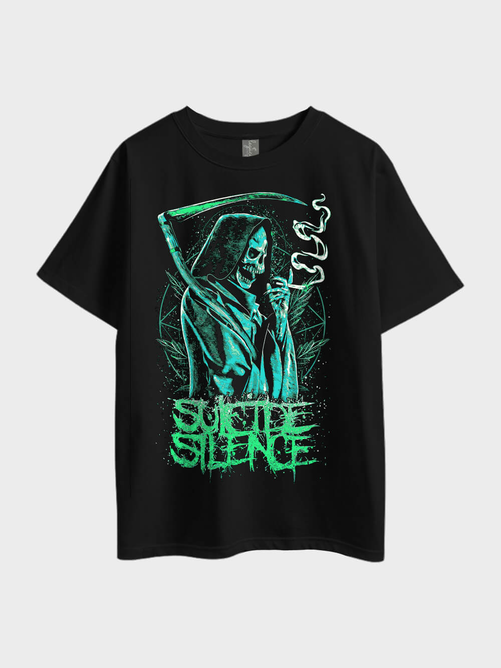Suicide Silence Reaper Metal Oversized Men&