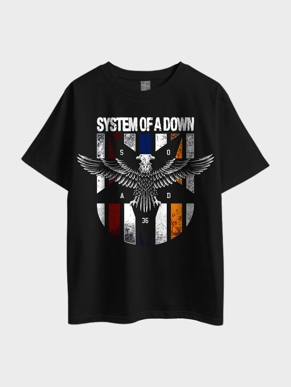 System of A Down Metal Oversized Men&