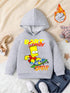 The Bart Simpsons Scooter Skater Printed Casual Kids Hoodie For Boys And Girls Legacy Boutiques Bangladesh Legacy Boutiques Legacy Boutiques