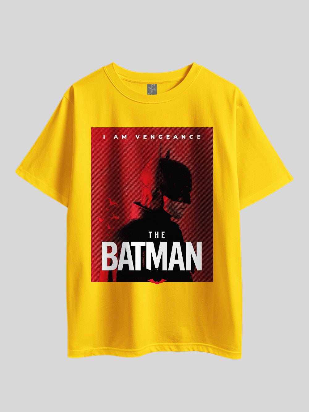 THE BATMAN I AM VENGEANCE" Graphic Printed Drop Shoulder T-shirt Legacy Boutiques Dhaka Legacy Boutiques Legacy Boutiques