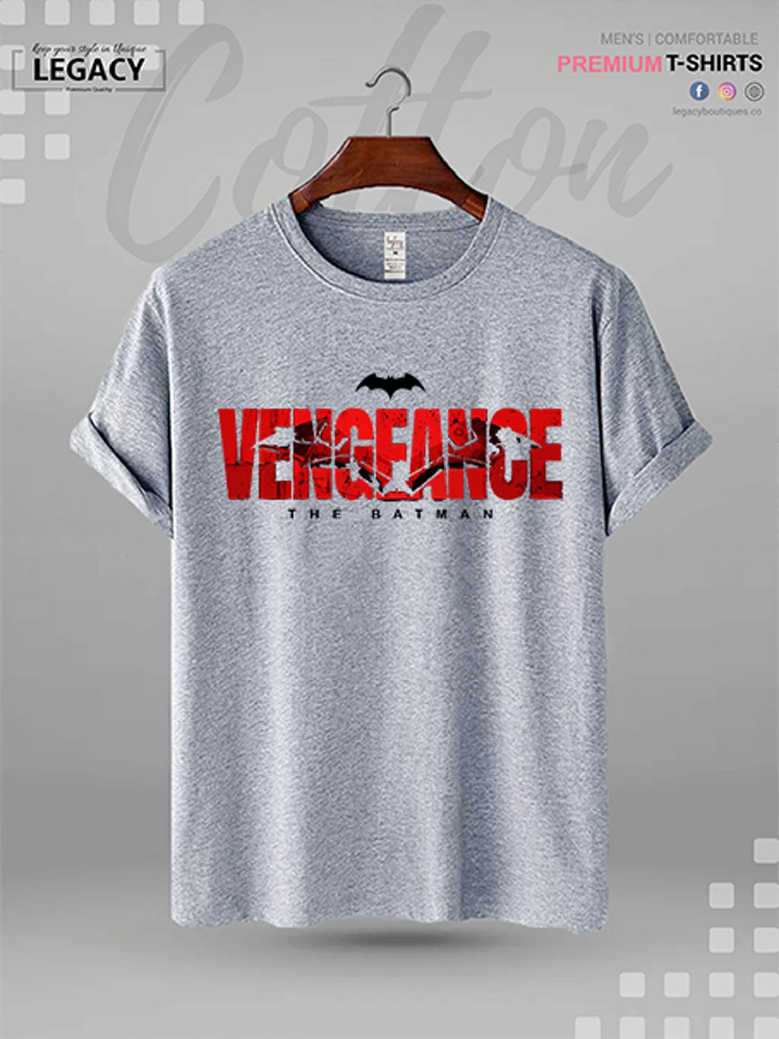 The Batman Vengeance High Quality In Cheapest Price T-Shirt Legacy Boutiques Legacy Boutiques