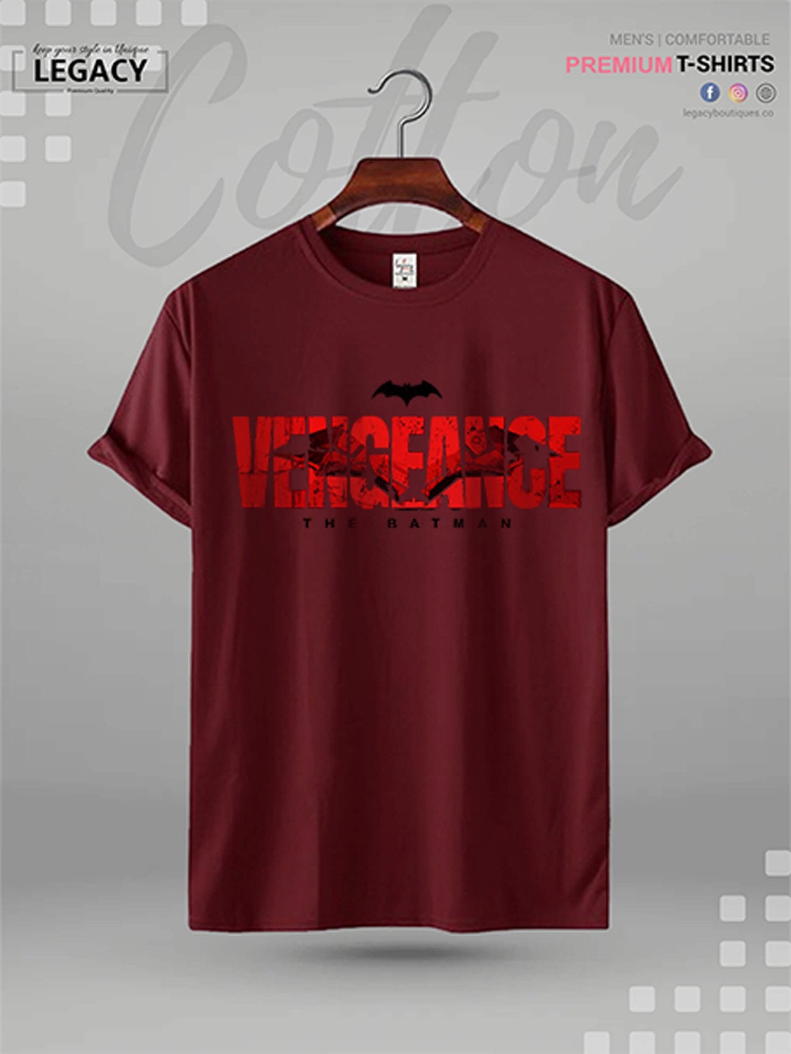 The Batman Vengeance High Quality In Cheapest Price T-Shirt Legacy Boutiques Legacy Boutiques