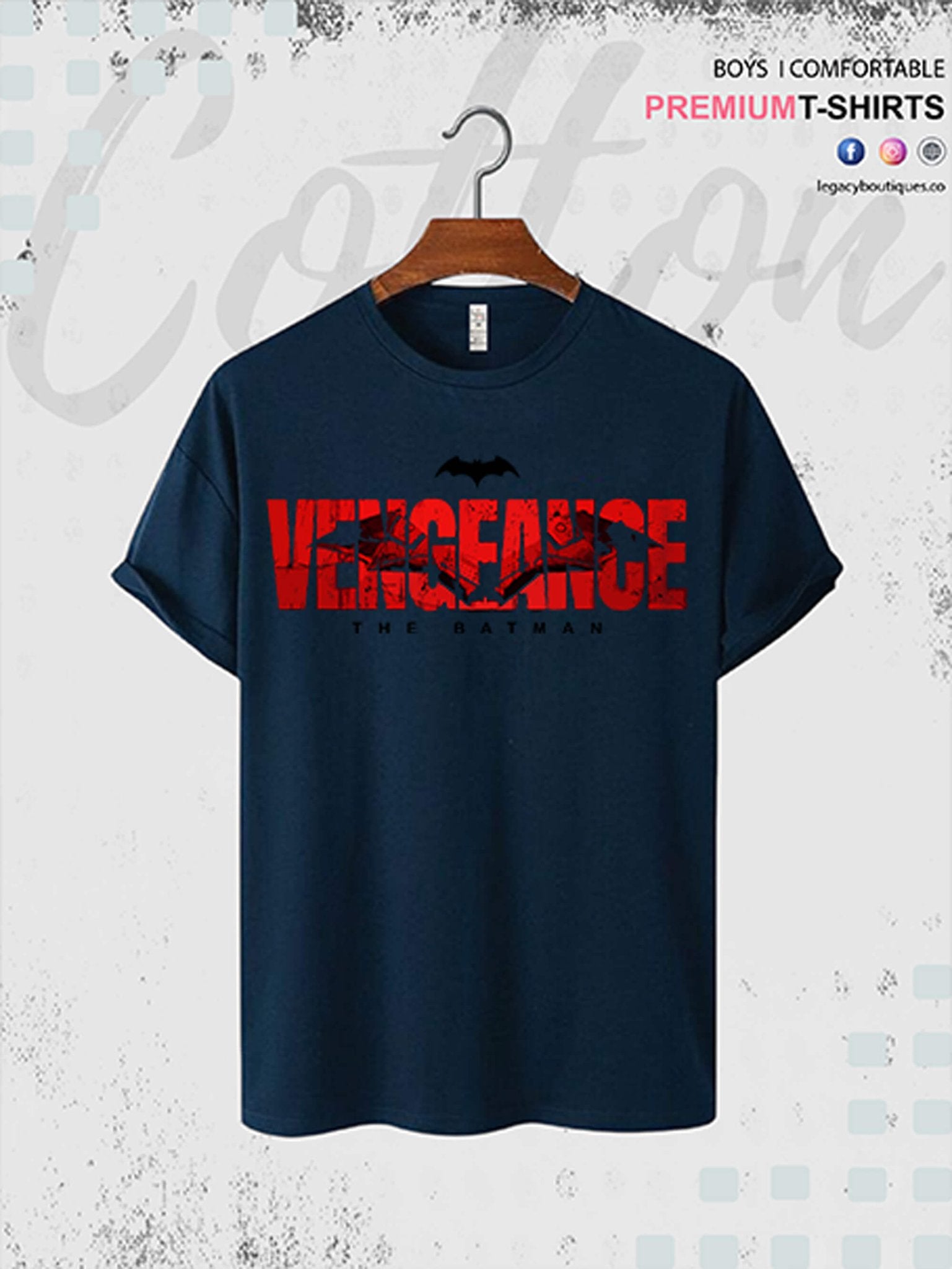 The Batman Vengeance High Quality In Cheapest Price T-Shirt Legacy Boutiques Legacy Boutiques