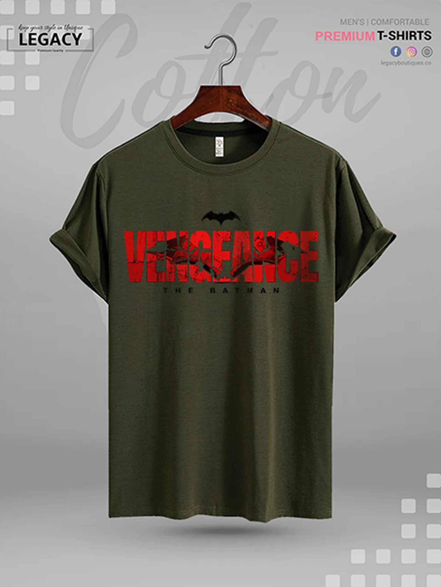 The Batman Vengeance High Quality In Cheapest Price T-Shirt Legacy Boutiques Legacy Boutiques