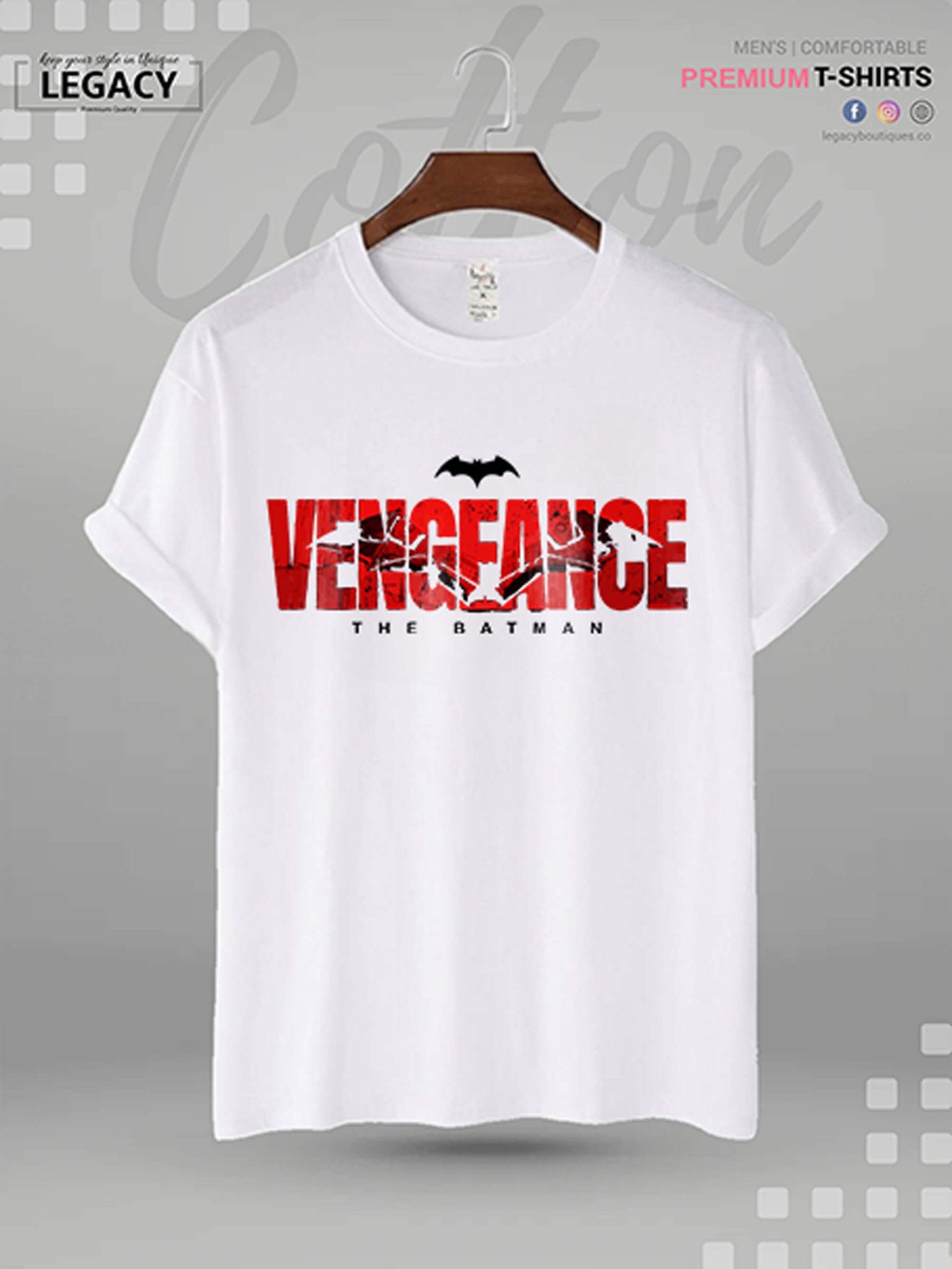 The Batman Vengeance High Quality In Cheapest Price T-Shirt Legacy Boutiques Legacy Boutiques