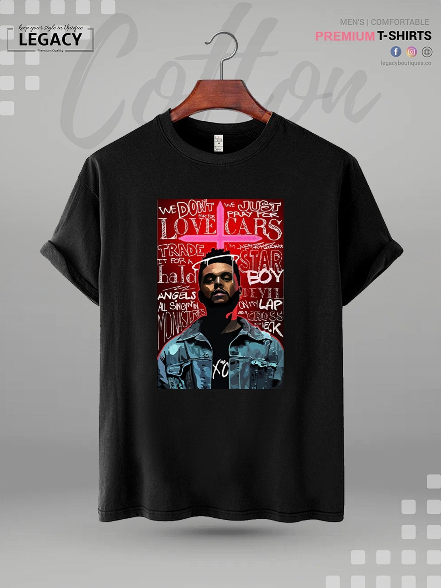 The Weeknd Starboy Printed Men&