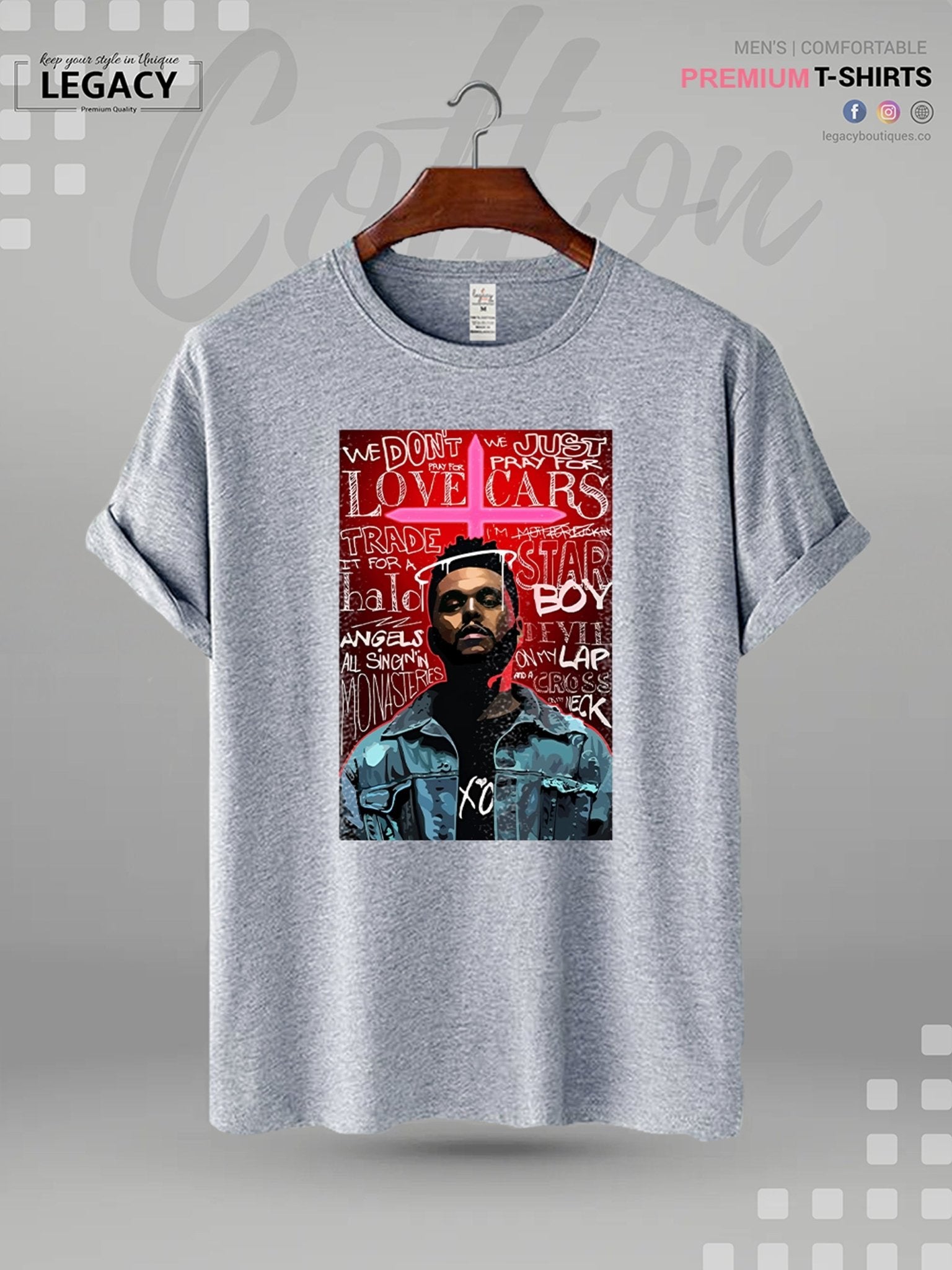 The Weeknd Starboy Printed Men&