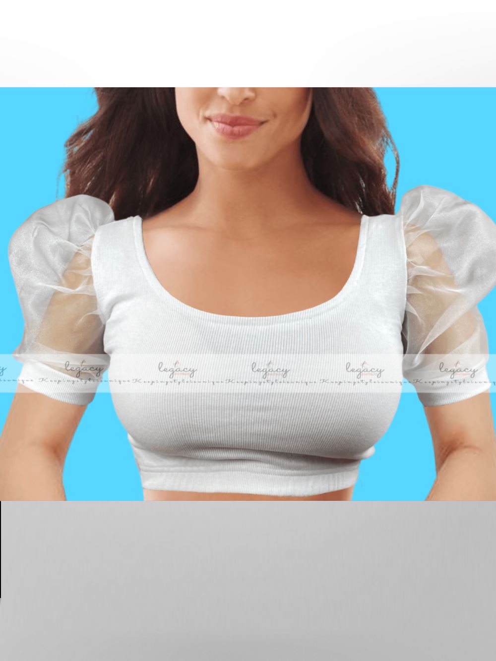 Tissue Sleeve Blouse For women - Tissue Sleeve Croptop: Buy Online at Best Prices in Bangladesh Legacy Boutiques Legacy Boutiques