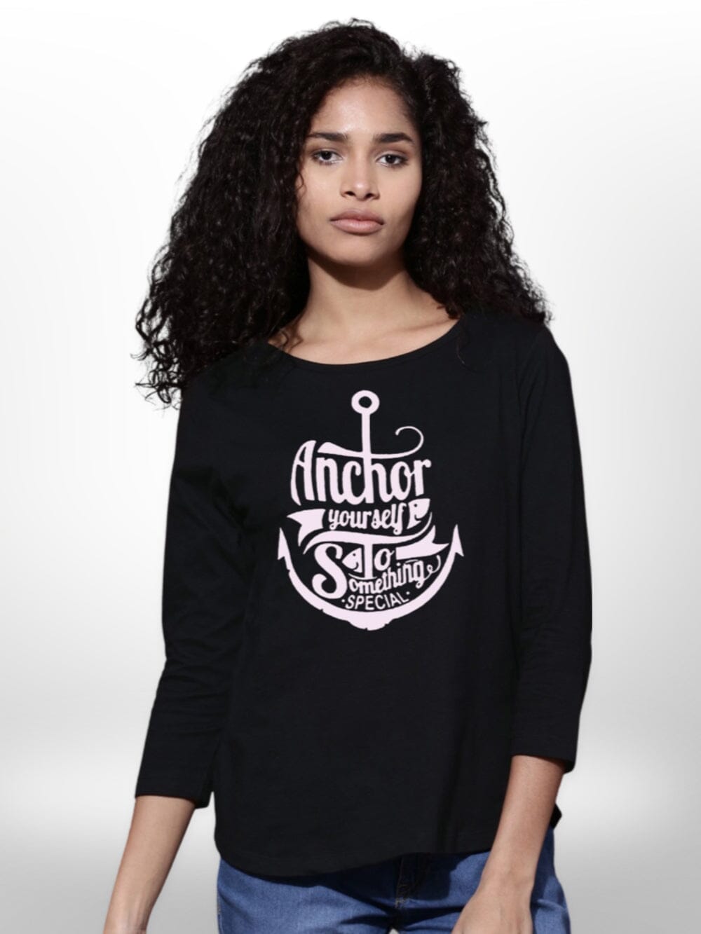 To Do Special Yourself Print Ladies T-shirt 4 Quarter Sleeve Legacy Boutiques Legacy Boutiques