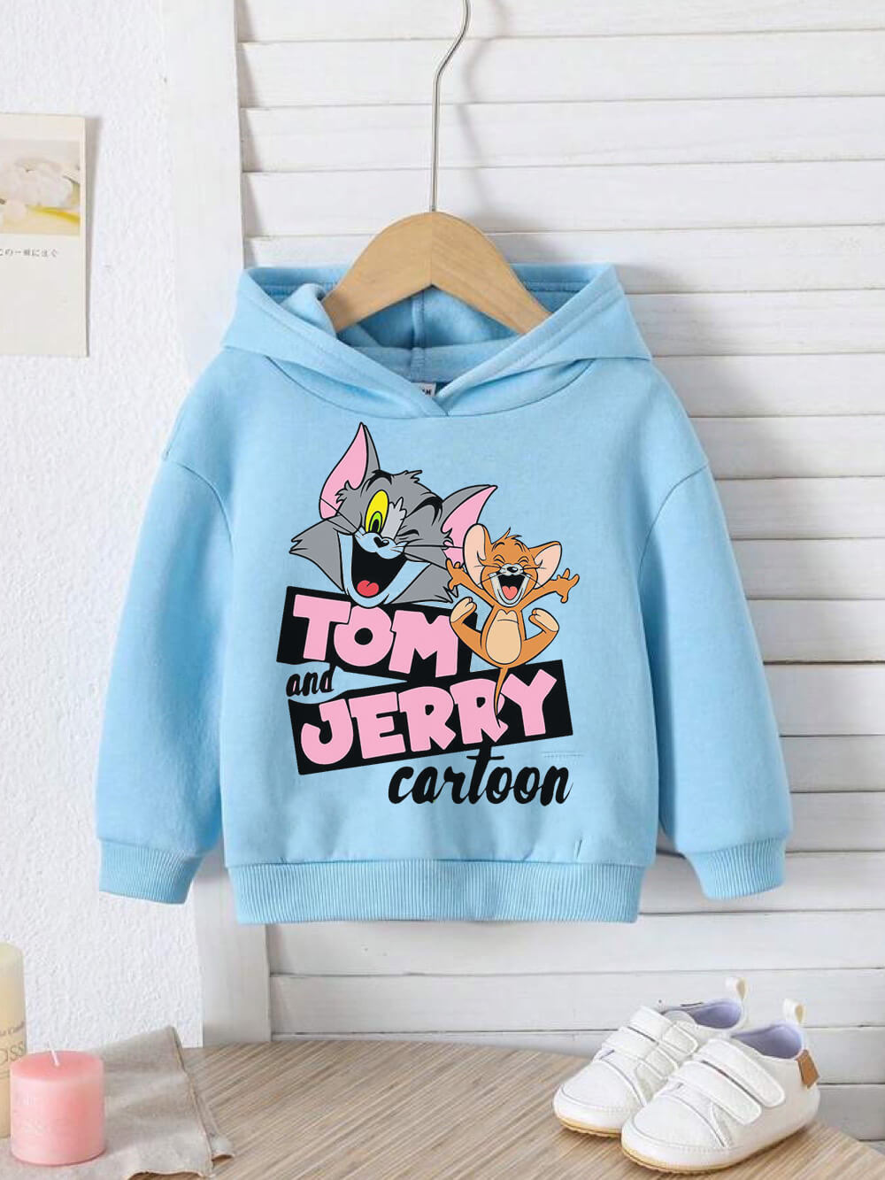 Tom And Jerry Cartoon Printed Casual Hoodie For Baby Boys And Girls Legacy Boutiques Dhaka Legacy Boutiques Legacy Boutiques