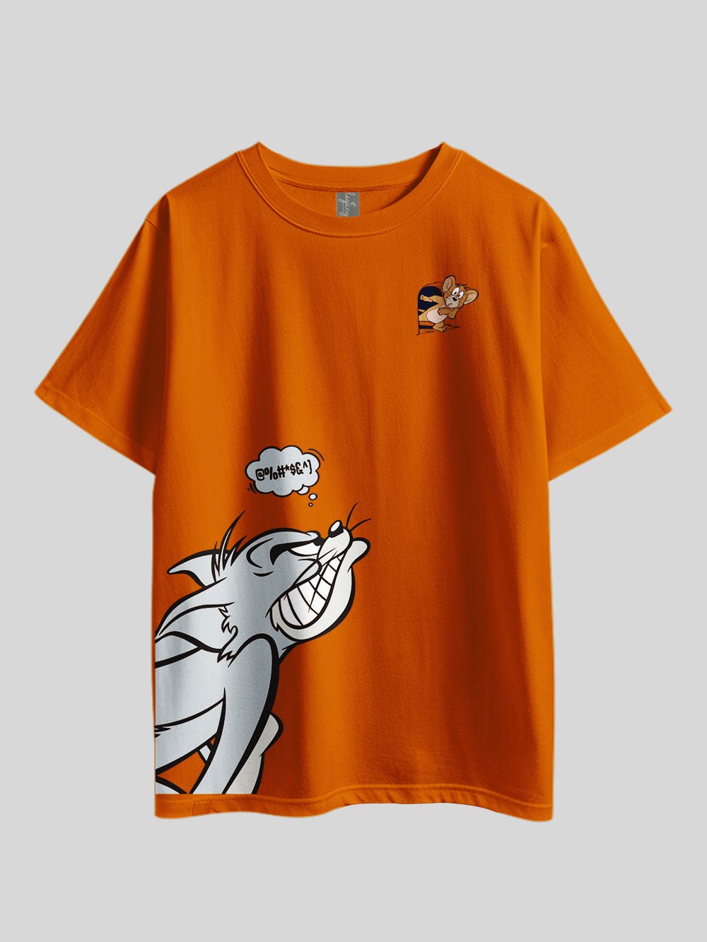 TOM & JERRY" Graphic Printed Drop Shoulder T-shirt Legacy Boutiques Bangladesh Legacy Boutiques Legacy Boutiques