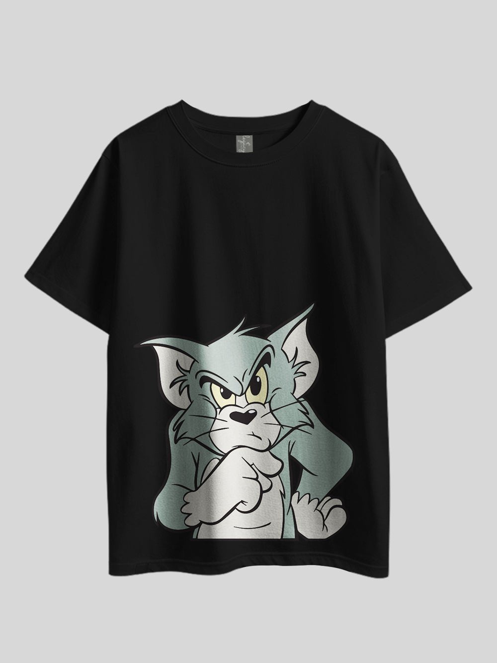 TOM & JERRY" Tom Bottom Graphic Printed Drop Shoulder T-shirt Legacy Boutiques Dhaka Legacy Boutiques Legacy Boutiques