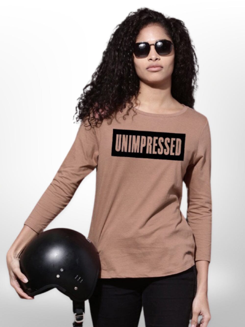 Unimpressed Attitude Printed Girls T-shirt Legacy Boutiques Legacy Boutiques