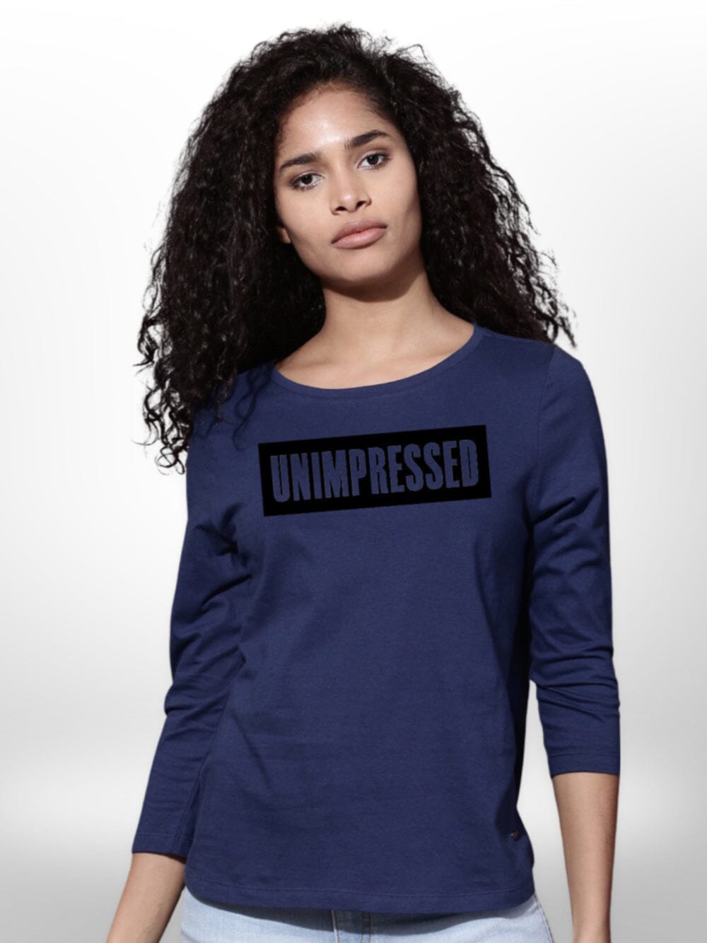 Unimpressed Attitude Printed Girls T-shirt Legacy Boutiques Legacy Boutiques