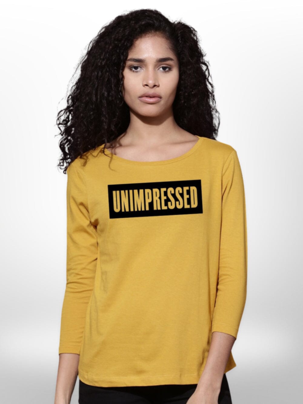 Unimpressed Attitude Printed Girls T-shirt Legacy Boutiques Legacy Boutiques