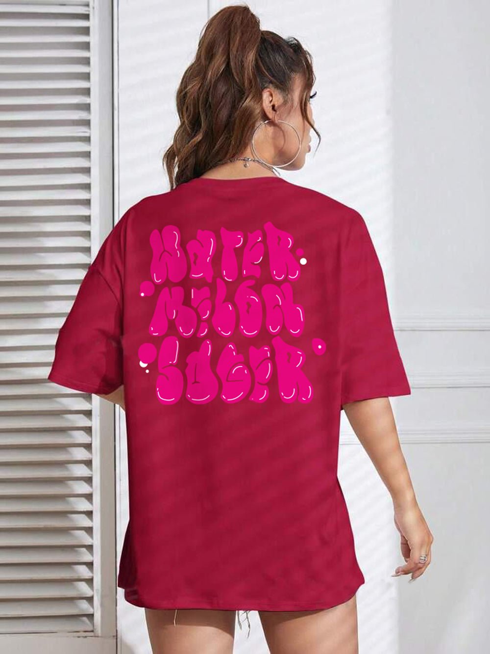Watermelon Sugar By Harry Styles Graphic Printed Womens Drop Shoulder T-shirt Legacy Boutiques Dhaka Legacy Boutiques Legacy Boutiques