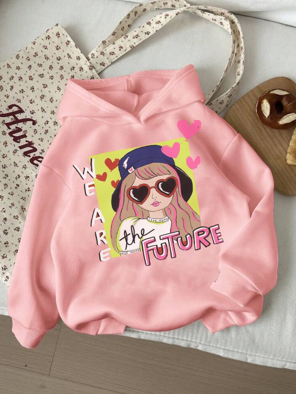 We Are The Future Printed Baby Boys And Girls Cute Cotton Hoodie Legacy Boutiques Dhaka Legacy Boutiques Legacy Boutiques