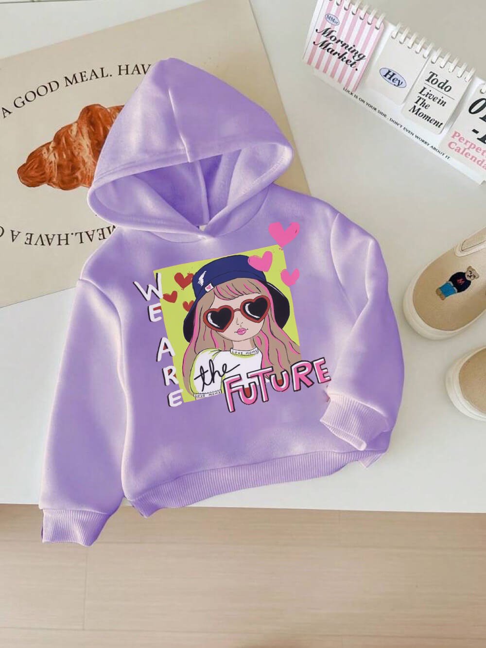 We Are The Future Printed Baby Boys And Girls Cute Cotton Hoodie Legacy Boutiques Dhaka Legacy Boutiques Legacy Boutiques